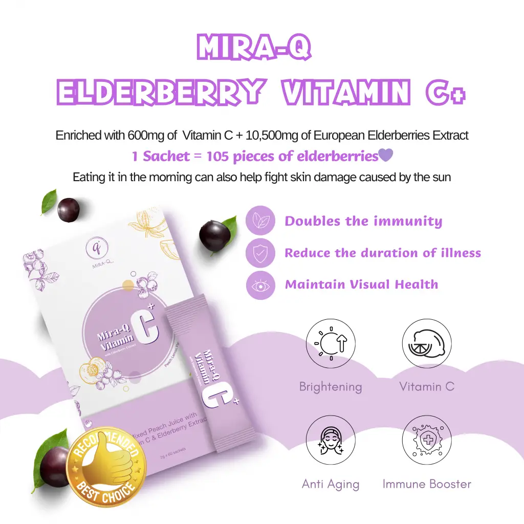 [Value Set] Mira-Q Elderberry Vitamin C Plus