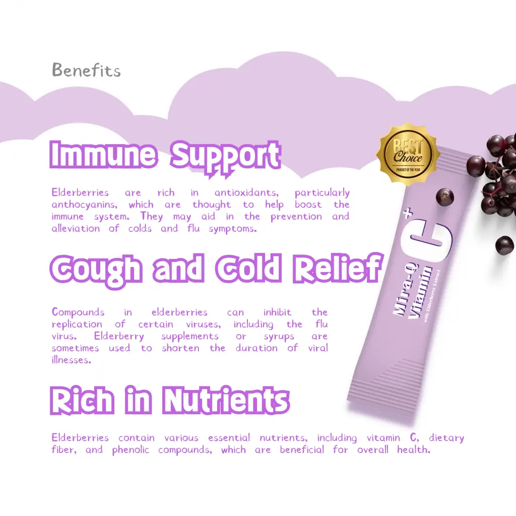 [Value Set] Mira-Q Elderberry Vitamin C Plus