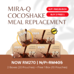[Value Set] Mira-Q CocoShake Meal Replacement