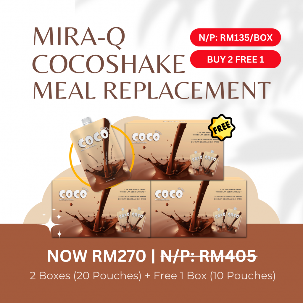 [Value Set] Mira-Q CocoShake Meal Replacement