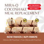 [Value Set] Mira-Q CocoShake Meal Replacement