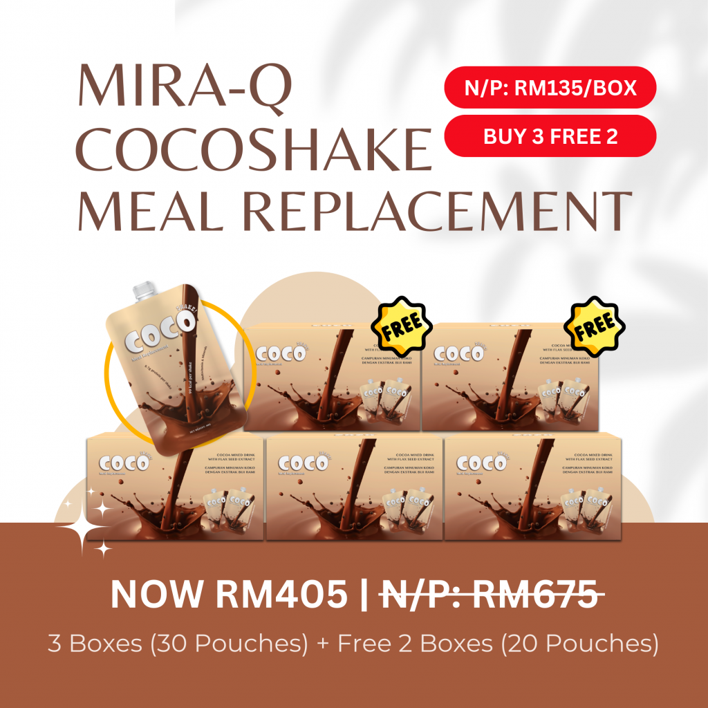 [Value Set] Mira-Q CocoShake Meal Replacement