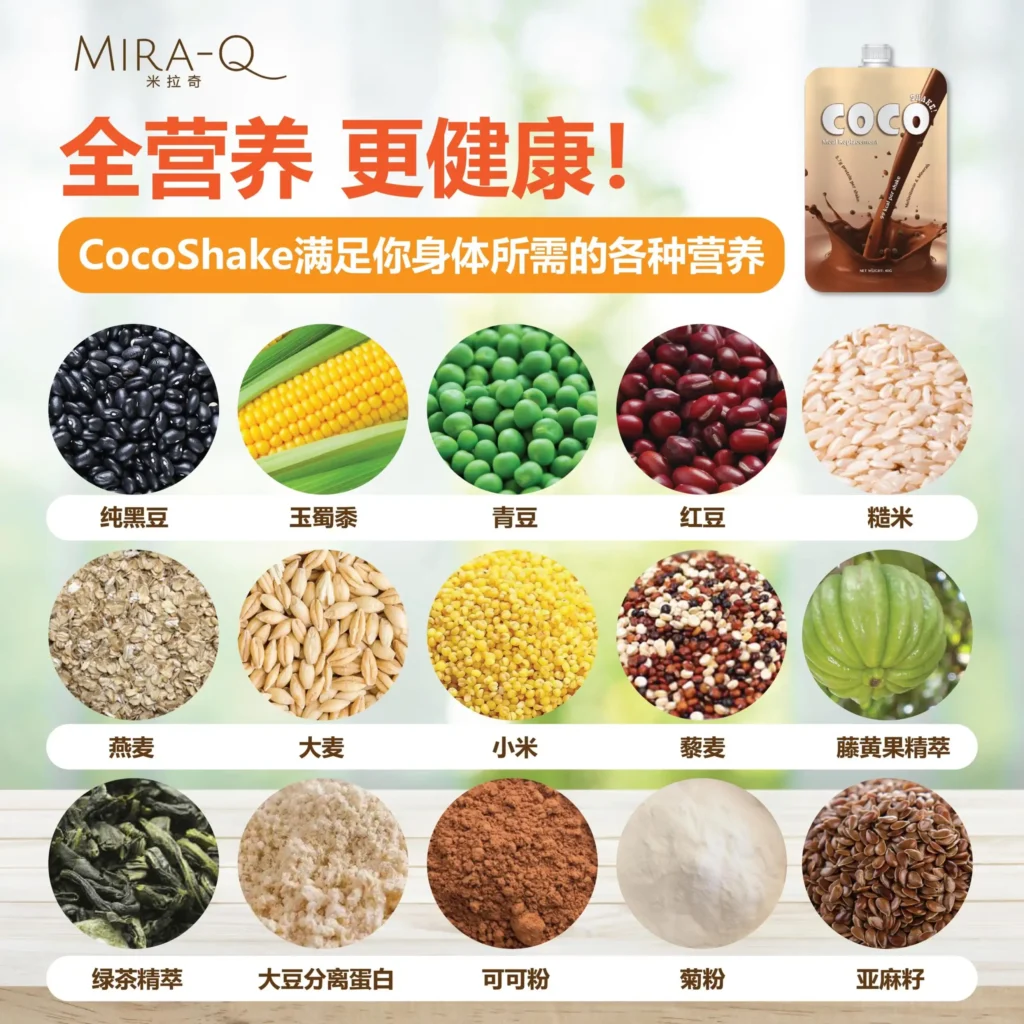 [Value Set] Mira-Q CocoShake Meal Replacement