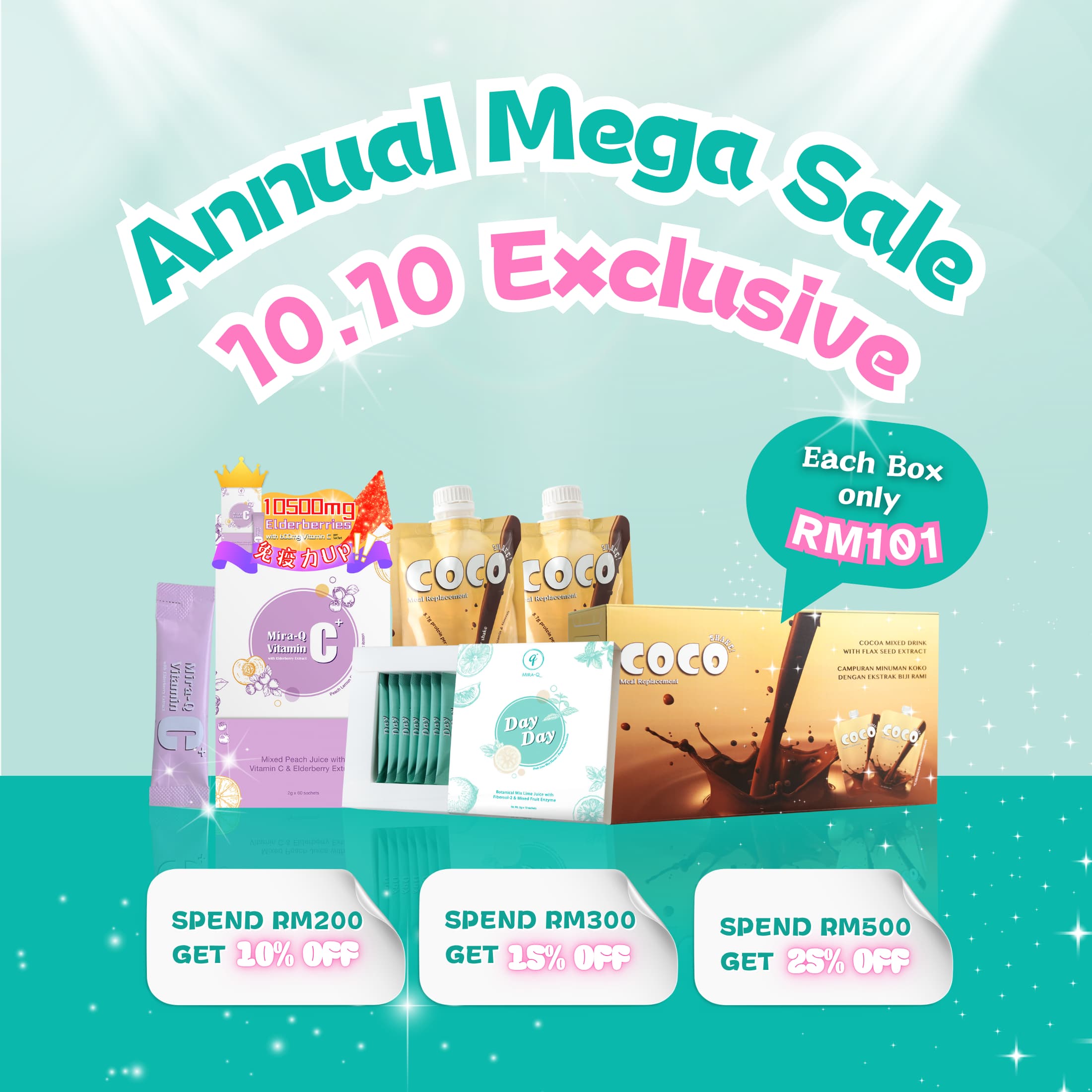 10/10 Annual Mega Sale